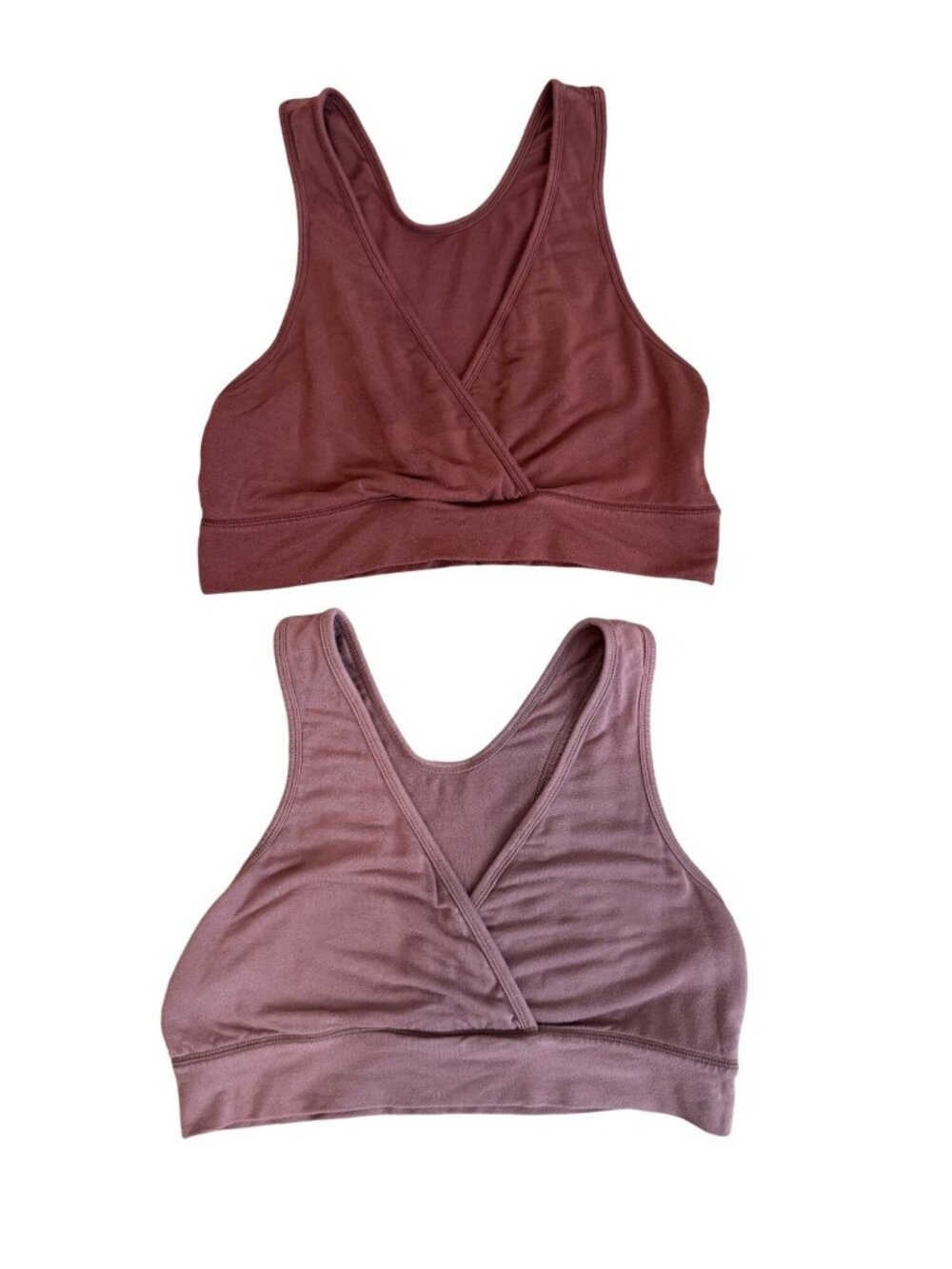 Kindred Bravely Nursing Sleep Bra Lot of 2 Wrap Design Size Large